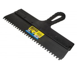 Шпатель нержавеющий зубчатый Stayer 350 мм 1009-35-06 