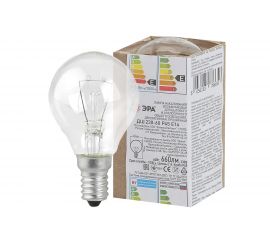 Лампа ЭРА ДШ шар 60Вт 230В Е14 в гофре Б0039134 