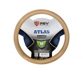 Оплётка на руль PSV ATLAS бежевый, M 130682 
