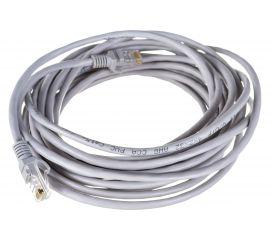 Патч-корд ЭРА Simple PC-7U-A U/UTP категория 5e, длина 7 метров, неэкранированный, серый, Б0051375 
