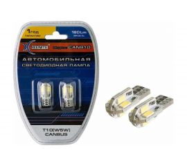 Автомобильная лампа XENITE CAN 810 12 В, Т10/W5W, 180 Лм, 2 шт. 1009414 