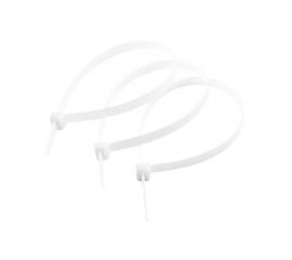 Нейлоновые хомуты Зубр белые, 4.5x250 мм, 100 шт. 309010-45-250 
