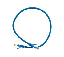 Патч-корд ExeGate UTP-RJ45-RJ45-5e-0,5M-LSZH-BL, UTP, cat.5e, 0.5м, синий 286380 