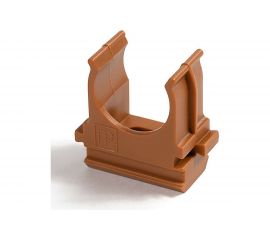 Крепёж-клипса для труб Промрукав АБС-пластик бук д25 100 шт. PR13.0047 