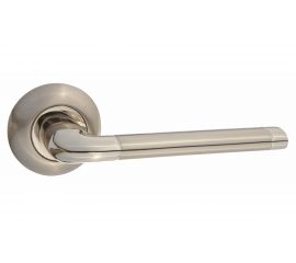 Дверная ручка (никель матовый/никель блестящий) PUERTO AL 503-08 SN/NP 