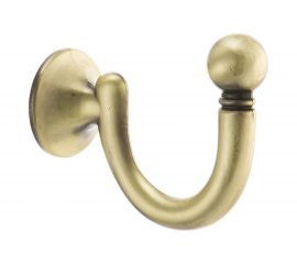 Мебельный крючок KERRON Д52 Ш40 В20, античная бронза KR 0150 AB 