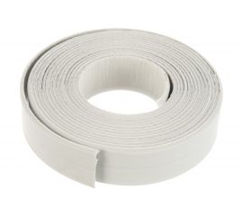 Бордюрная лента STAYER для ванн и раковин самоклеящаяся профиль L цвет белый 11x11 мм х 3.35 м 12341-11-11 