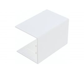 Соединитель EKF PROxima Plast, белый conw-25-25x4 