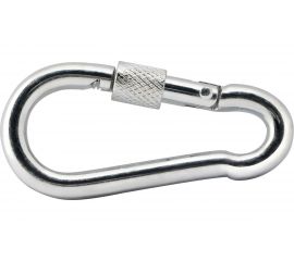 Карабин с фиксатором Саморезик 12х140 DIN 5299 D DIN5299D-12х140-1 