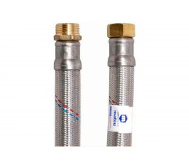 Подводка для воды MATEU FIL-BOR 1"", 0.4 м, гайка-штуцер, нержавеющая сталь 25113 