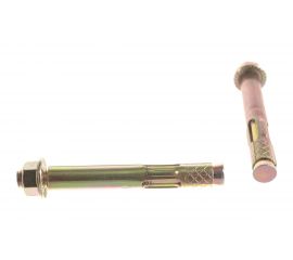 Анкерный болт с гайкой Качественный КРЕПЕЖ 12х100 (12х99) 10 шт 0500037 КЧ 