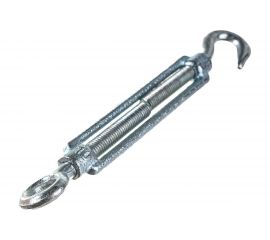 Талреп STAYER DIN 1480, крюк-кольцо, М10, 6 шт, оцинкованный, 30515-10 