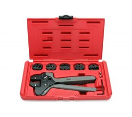 Пресс-клещи с набором матриц КВТ CTF 55922 