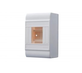 Наружный щитокLezard LUXRAY ШРН-П-S4 пластиковый, распределительный, под 4 модуля 731-2000-0S4 