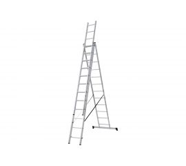 Трехсекционная лестница Новая Высота 3х14 ступеней 1230314 