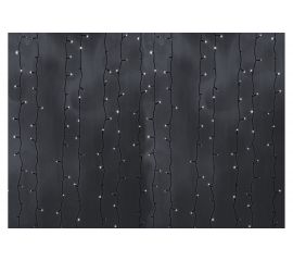 Гирлянда Neon-Night ДОЖДЬ занавес 2х3м, черный ПВХ, 760 LED БЕЛЫЕ 235-145 