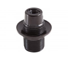 Патрон DORI Е14, с кольцом, карболитовый, черный 45762 