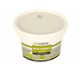 Шпатлевка акриловая универсальная для внутренних и наружных работ 3кг Лакра 90005285940 