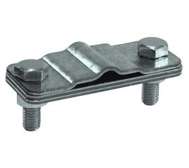 Соединительный зажим EZETEK полоса/пруток — полоса параллельный, оцинковка 90559 