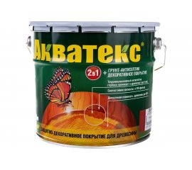 Защитно-декоративное покрытие для древесины Рогнеда Акватекс (рябина; 3 л) 557 