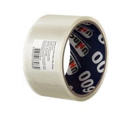 Упаковочная клейкая лента UNIBOB прозрачная 48 мм х 24 м, 45 мкм 214936 