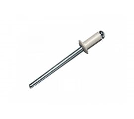 Крашенная заклепка КРЕП-КОМП алюм/сталь 4х10 RAL9003 1000 шт зк4109003 