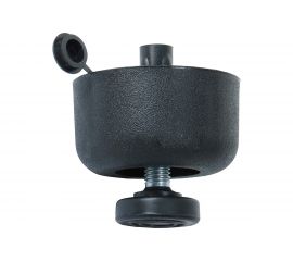Регулируемая опора Tech-Krep d50 мм, Н27 мм, черная 1 шт. 129981 