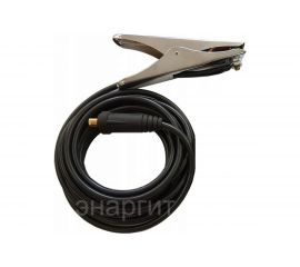 Комплект кабеля заземления КГ 1x25ТУ (3 м; вилка 10-25; 200 А) ЭНАРГИТ КЗ-125-3 10-25 