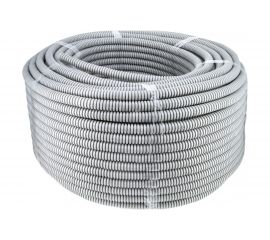 Легкая гофротруба УРАЛ ПАК ПВХ, с протяжкой Россия - 20 мм 100 м ГФ-0101720-100 