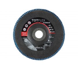 Круг лепестковый торцевой AGGRESSOR 1 (150x22 мм; Z; P40) TOTFLEX 4631159116609 