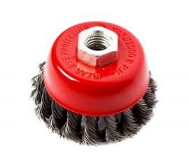 Кордщетка чашеобразная витая (75 мм; М14) для МШУ REDVERG 6623602 