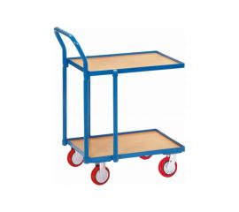 Платформенная 2-х ярусная тележка для евробокса МосТележка 620x420 ТКЕФ2-6242 