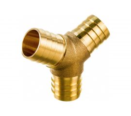 Штуцер соединительный тройной 25х25х25 мм латунь SANTRADE 9430 