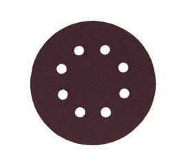 Наждачный круг Курс с липучкой с отверстиями 125 мм 5 шт. Р80 39784 