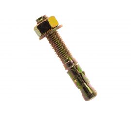 Клиновой анкер Зубр М16 x 105 мм, 10 шт, желтопассивированный 302032-16-105 