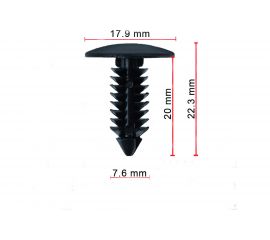 Крепеж 10 шт AVERS 0B102-68865-10 