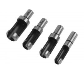 Набор пробочных сверл по дереву (4 шт; 6, 8, 10, 13 мм; цилиндрический хвостовик) TUNDRA 4617851 