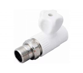 Шаровый кран VALFEX 25х1/2 дюйма НР, прямой для радиатора 10149125 107-3706 