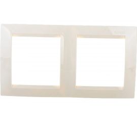 Двухместная рамка, слоновая кость Simon 1500620-031 