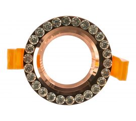 Встраиваемый декоративный светильник Fametto серия Vernissage DLS-V106, GU5,3, COPPER UL-00000349 