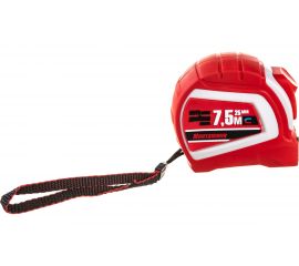 Рулетка с автостопом и магнитом Монтажник двусторонняя 7,5 м х 25 мм 603725 
