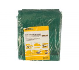 Универсальный полимерный влагозащитный тент c люверсами Biber 5х6 м 93284 тов-156787 