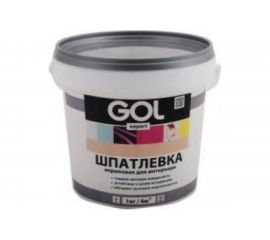 Шпатлевка акриловая Expert GOL Интерьерная 1.5 кг Palizh 11605718 