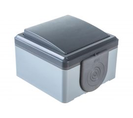 Выключатель Bylectrica 1-клавишная, IP55, серия ПРАЛЕСКА АКВА, А110-2131 03 