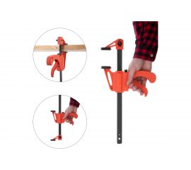 Струбцина автомат INTERTOOL 200*60мм HT-6022 