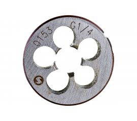 Плашка ИНСТУЛС трубн. G 1/4 38x10 9ХС 2654-0153 ГОСТ 9740-71 00001335910 