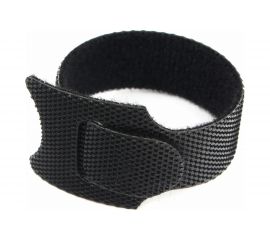 Хомуты-липучки Cablexpert на основе ленты Velcro 125x11 мм, черные, 12 шт. VT-125x11BK 