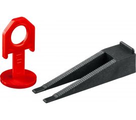 СВП комплект система выравнивания плитки ЗУБР в коробке 500 шт 33851-H250 