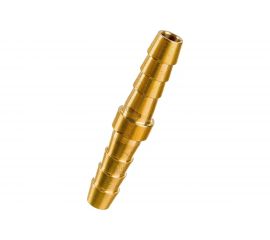 Штуцер двухсторонний елочка 6 мм - 6 мм Pegas pneumatic 3404 