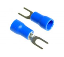 Вилочная изолированная клемма Nord-Yada 3.2мм 1.5-2.5кв.мм (синяя) 906345 